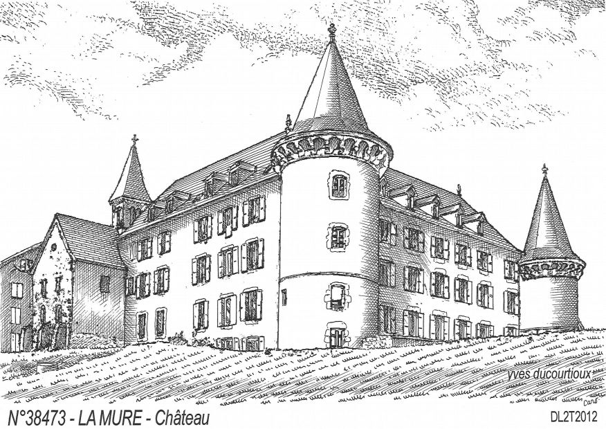 N 38473 - LA MURE - château